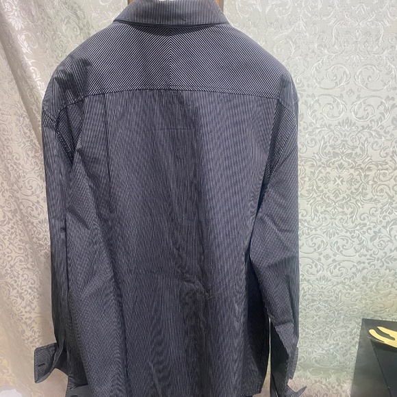 Claiborne Class Cuff Link Shirt Sz XL - Picture 8 of 10